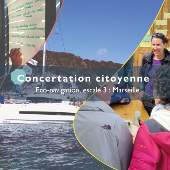 Eco-navigation : concertation citoyenne à Marseille