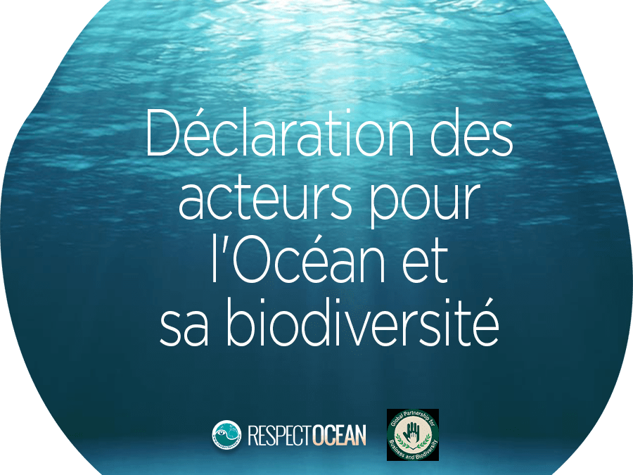 Earthship Sisters signataire de la déclaration des acteurs pour l’Océan et sa biodiversité